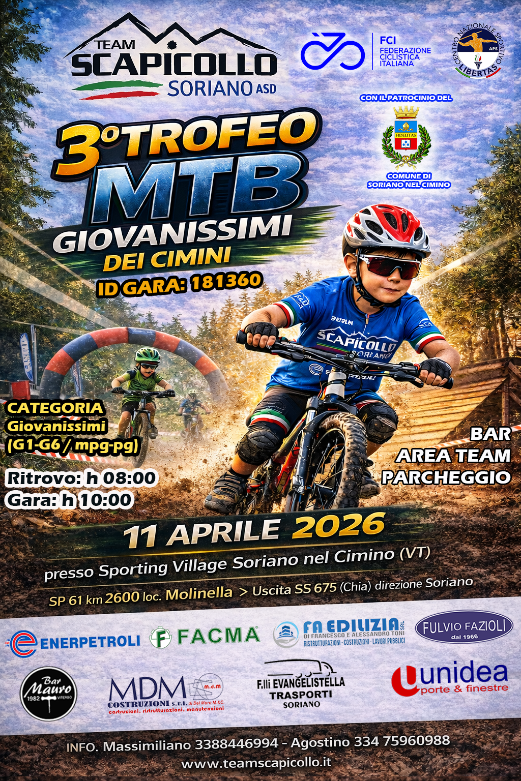 3° Trofeo MTB Giovanissimi dei Cimini - Baby Cross